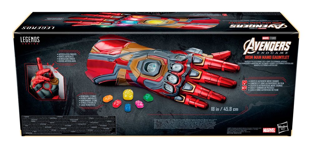 Marvel Legends Series Electronic Iron Man Nano Gauntlet - Image 11