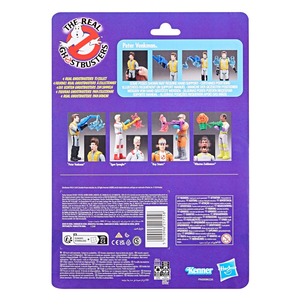 The Real Ghostbusters Kenner Classics Action Figure Peter Venkman & Gruesome Twosome Geist - Image 2