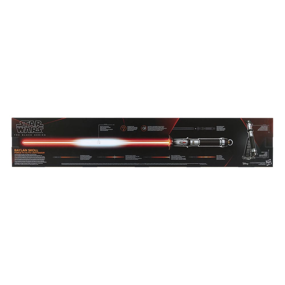 Star Wars: Ahsoka Black Series Replica Force FX Elite Lightsaber Baylan Skoll - Image 3