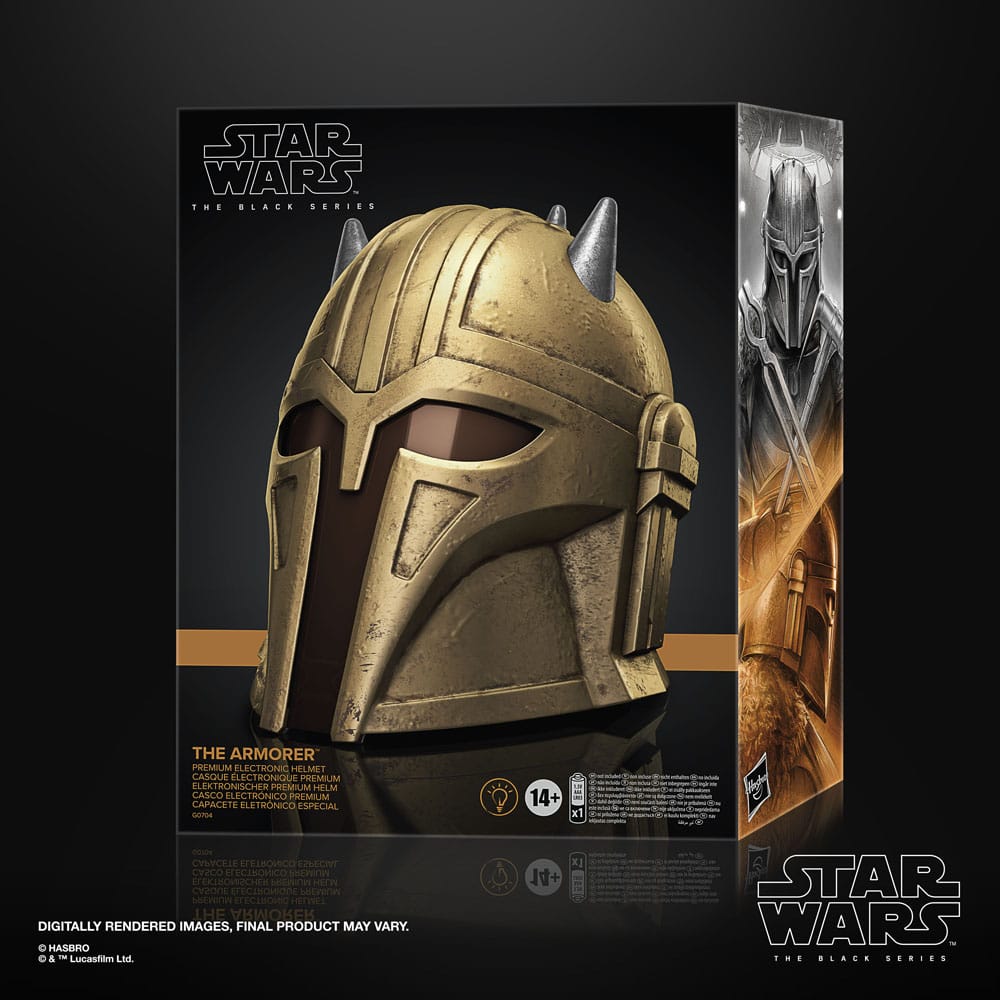 Star Wars: The Mandalorian Black Series Electronic Helmet The Armorer - Image 2
