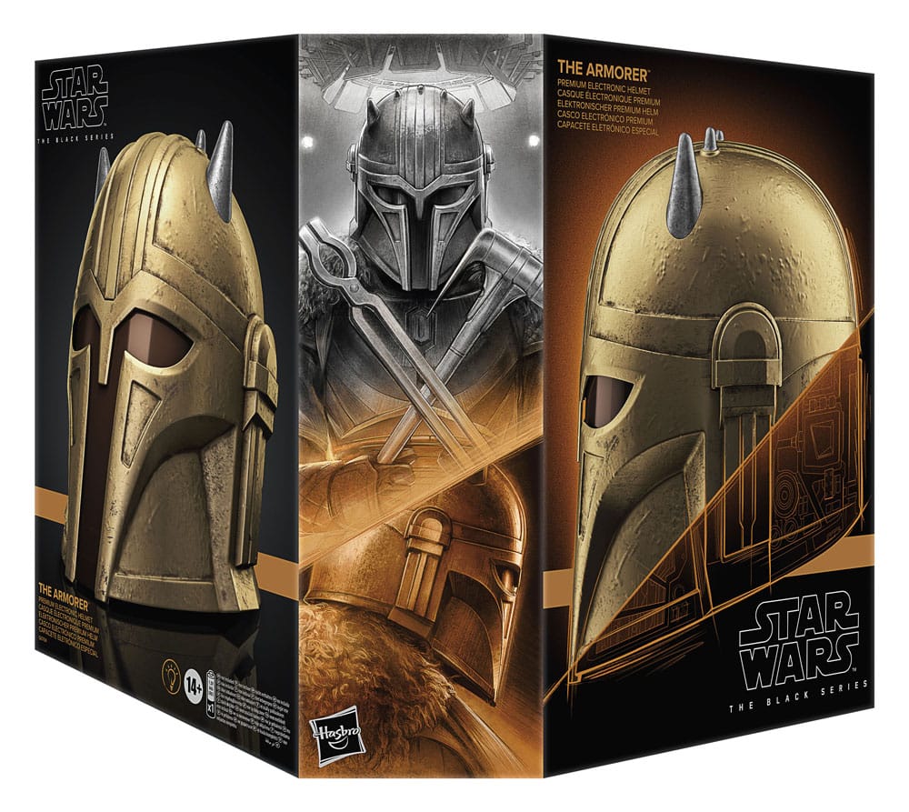 Star Wars: The Mandalorian Black Series Electronic Helmet The Armorer - Image 5