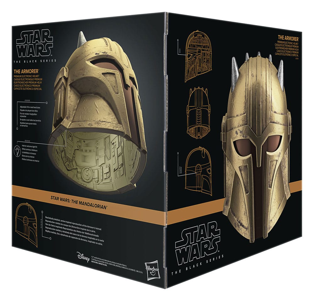 Star Wars: The Mandalorian Black Series Electronic Helmet The Armorer - Image 7