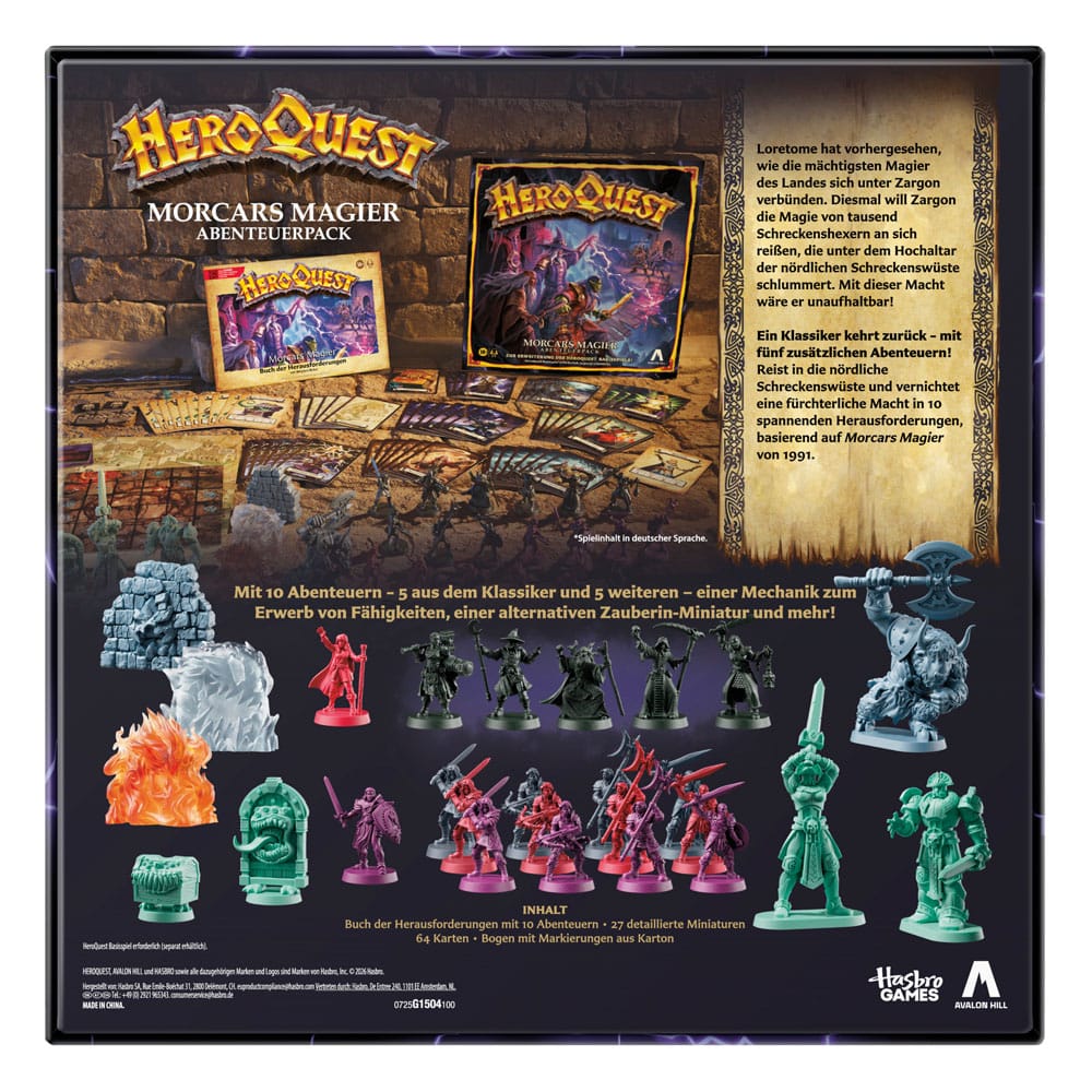HeroQuest Board Game Expansion Morcars Magier Quest Pack *German Version* - Image 2