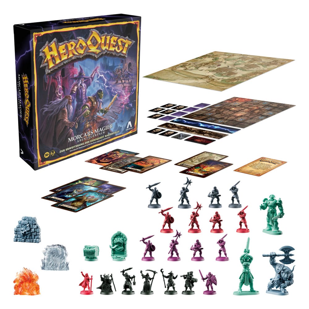 HeroQuest Board Game Expansion Morcars Magier Quest Pack *German Version* - Image 3