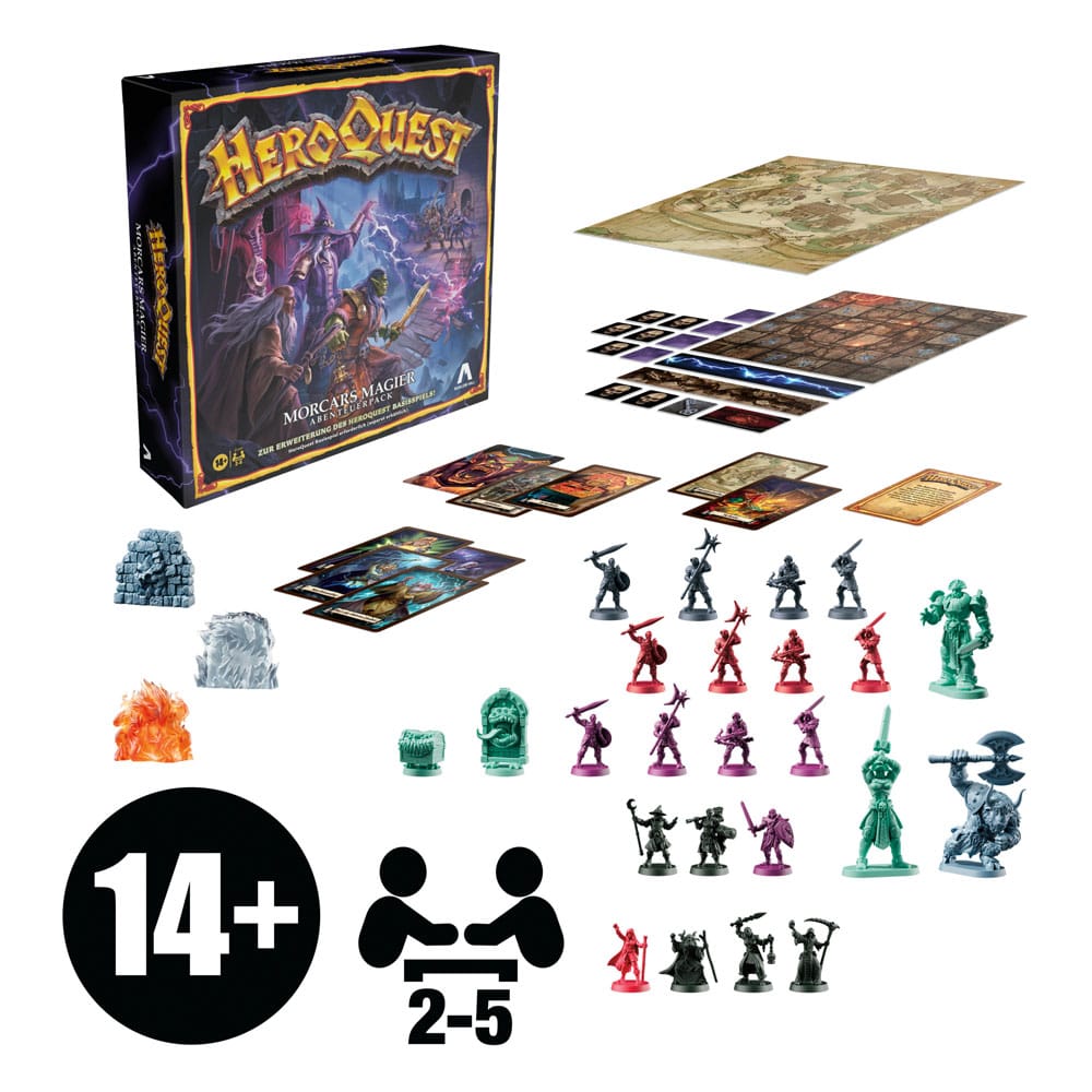 HeroQuest Board Game Expansion Morcars Magier Quest Pack *German Version* - Image 4