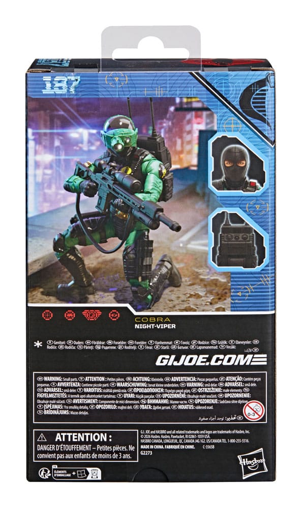 G.I. Joe Classified Series Action Figure Night-Viper 15 cm - Image 4