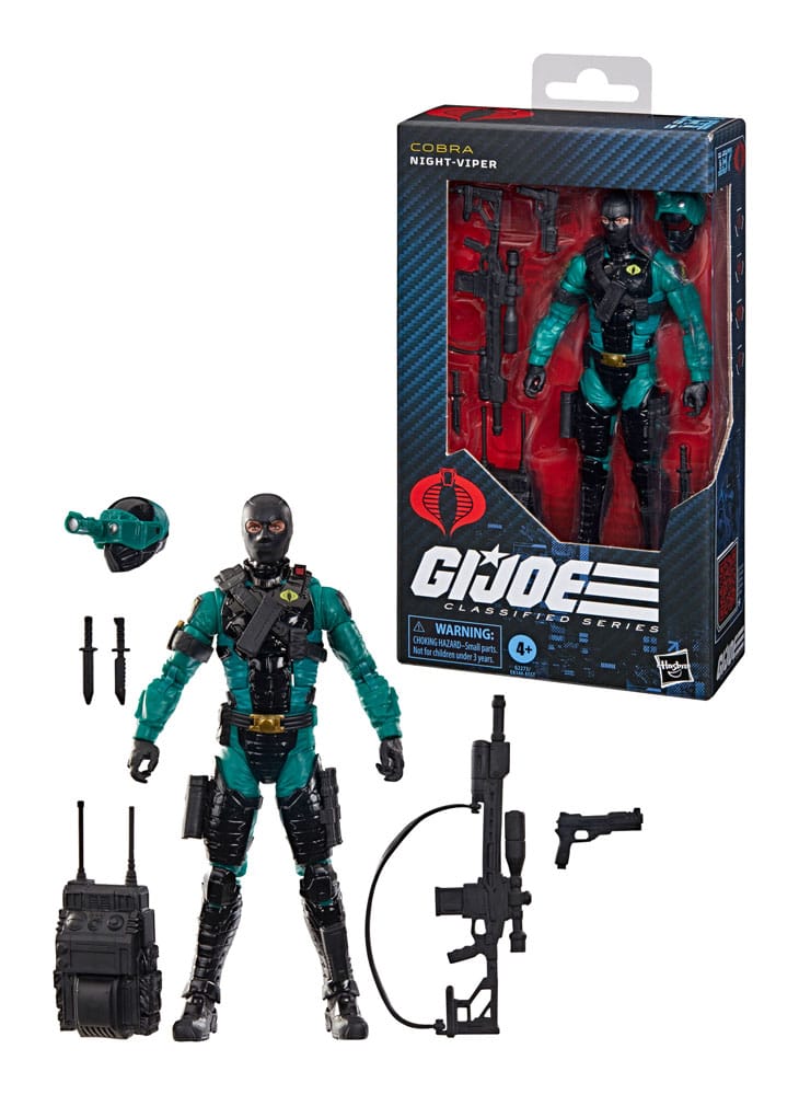 G.I. Joe Classified Series Action Figure Night-Viper 15 cm - Image 5