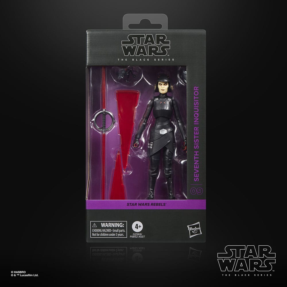 Star Wars: Rebels Black Series Action Figure Seventh Sister (Inquisitor) 15 cm - Image 3