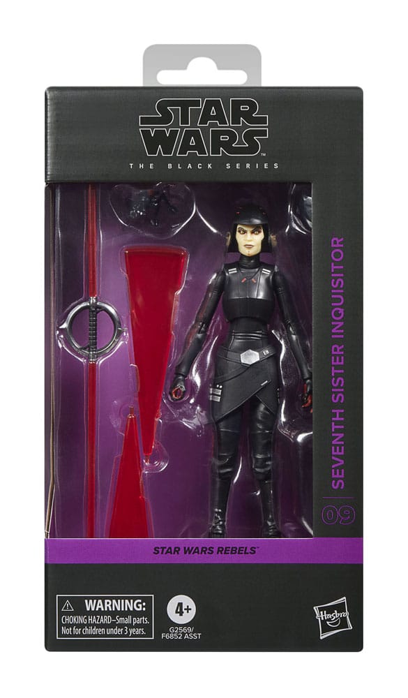 Star Wars: Rebels Black Series Action Figure Seventh Sister (Inquisitor) 15 cm - Image 4