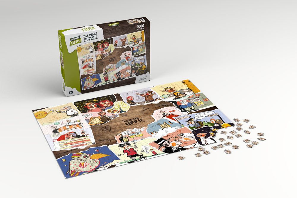 Heer Ma Uff!! - Das Pfalzpuzzle - Jigsaw Puzzle (1000 pieces) - Image 3