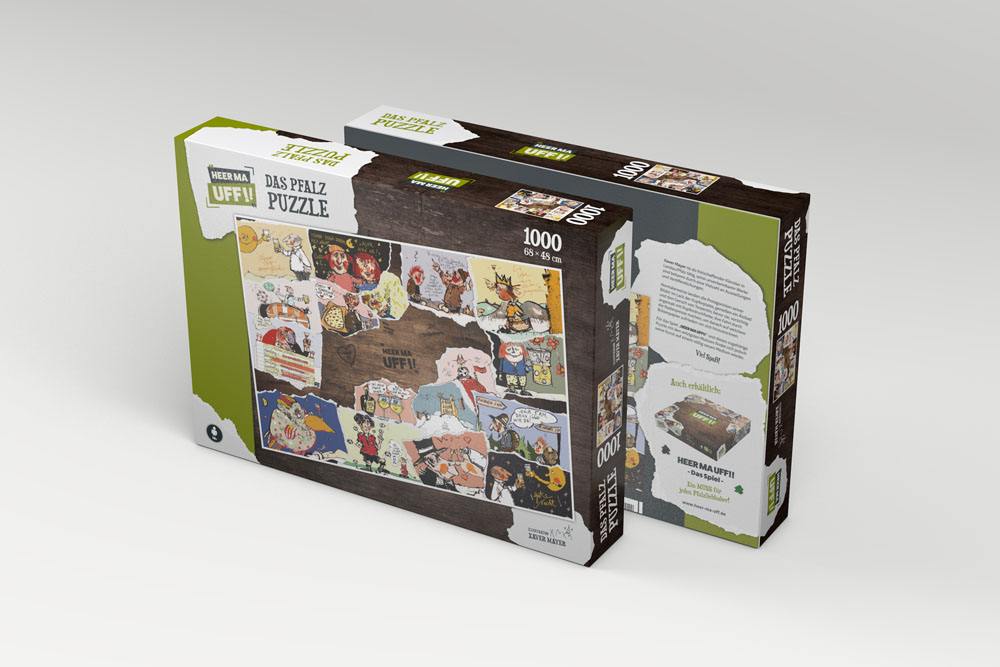 Heer Ma Uff!! - Das Pfalzpuzzle - Jigsaw Puzzle (1000 pieces) - Image 4