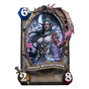 Hearthstone 3D Art Frame Statue Tyrande Whisperwind 31 cm