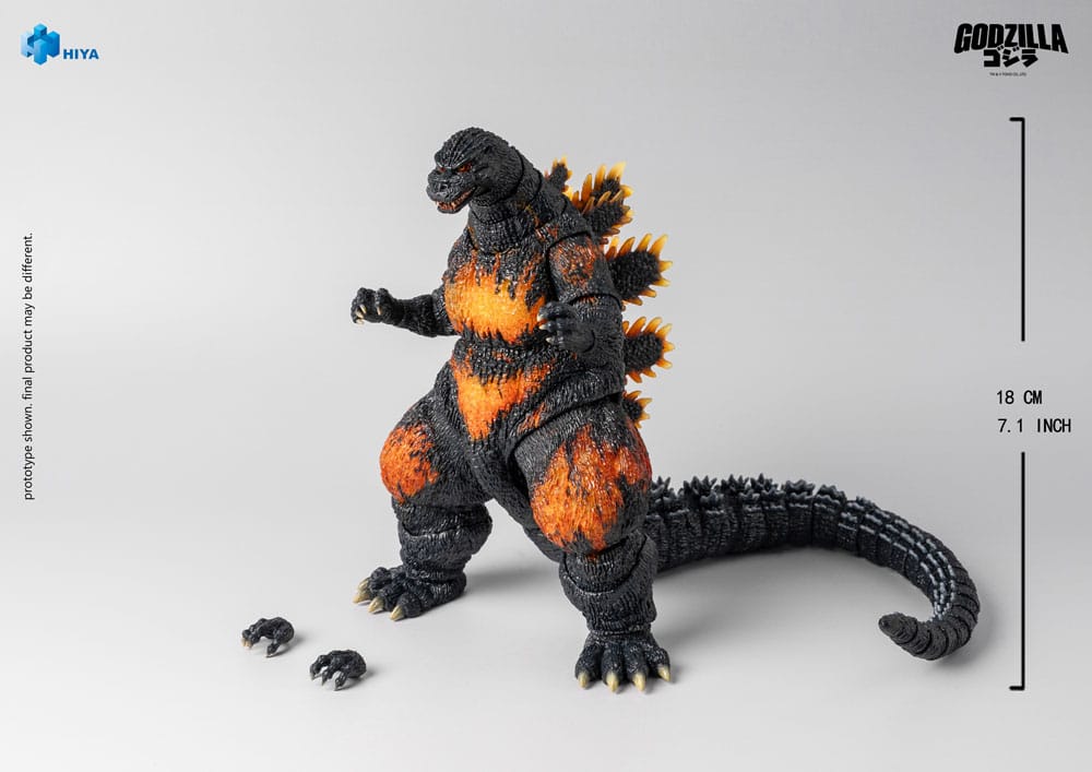 Godzilla vs. Destoroyah (1995) Exquisite Basic Action Figure Burning Godzilla 18 cm - Image 2