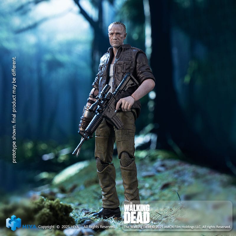 The Walking Dead Exquisite Mini Action Figure 1/18 Merle 11 cm - Image 8