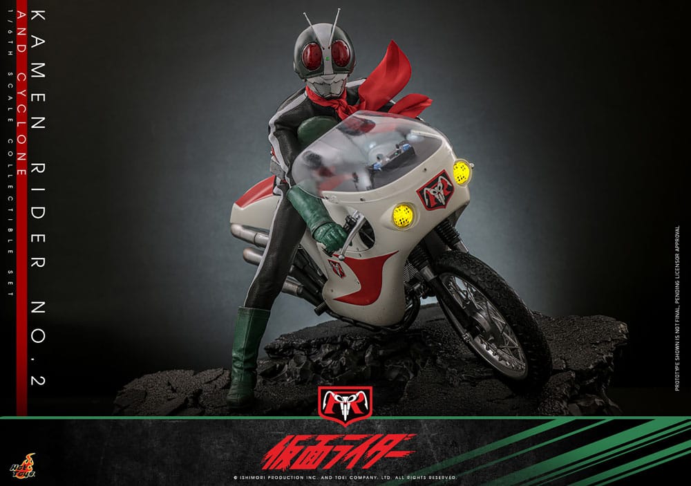 Kamen Rider 1/6 Kamen Rider No. 2 and Cylone 30 cm - Image 3