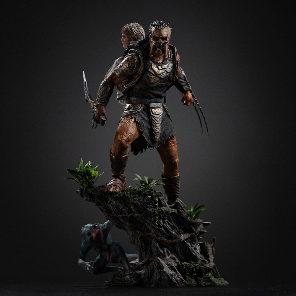 Predator: Badlands Art Scale Statue 1/10 Predator Dek & Thia 27 cm - Image 2