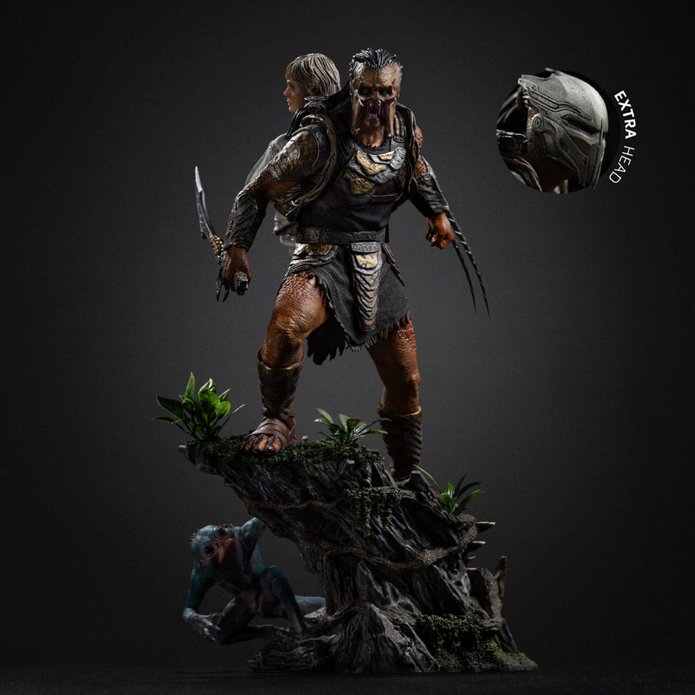 Predator: Badlands Art Scale Statue 1/10 Predator Dek & Thia 27 cm - Image 3