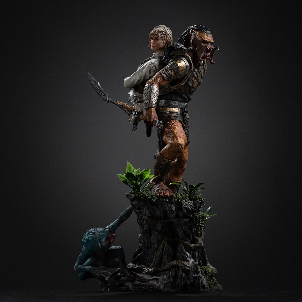 Predator: Badlands Art Scale Statue 1/10 Predator Dek & Thia 27 cm - Image 5