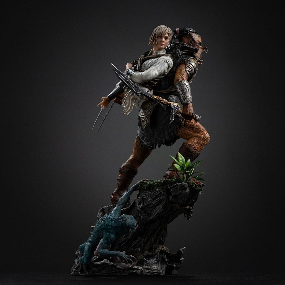 Predator: Badlands Art Scale Statue 1/10 Predator Dek & Thia 27 cm - Image 6
