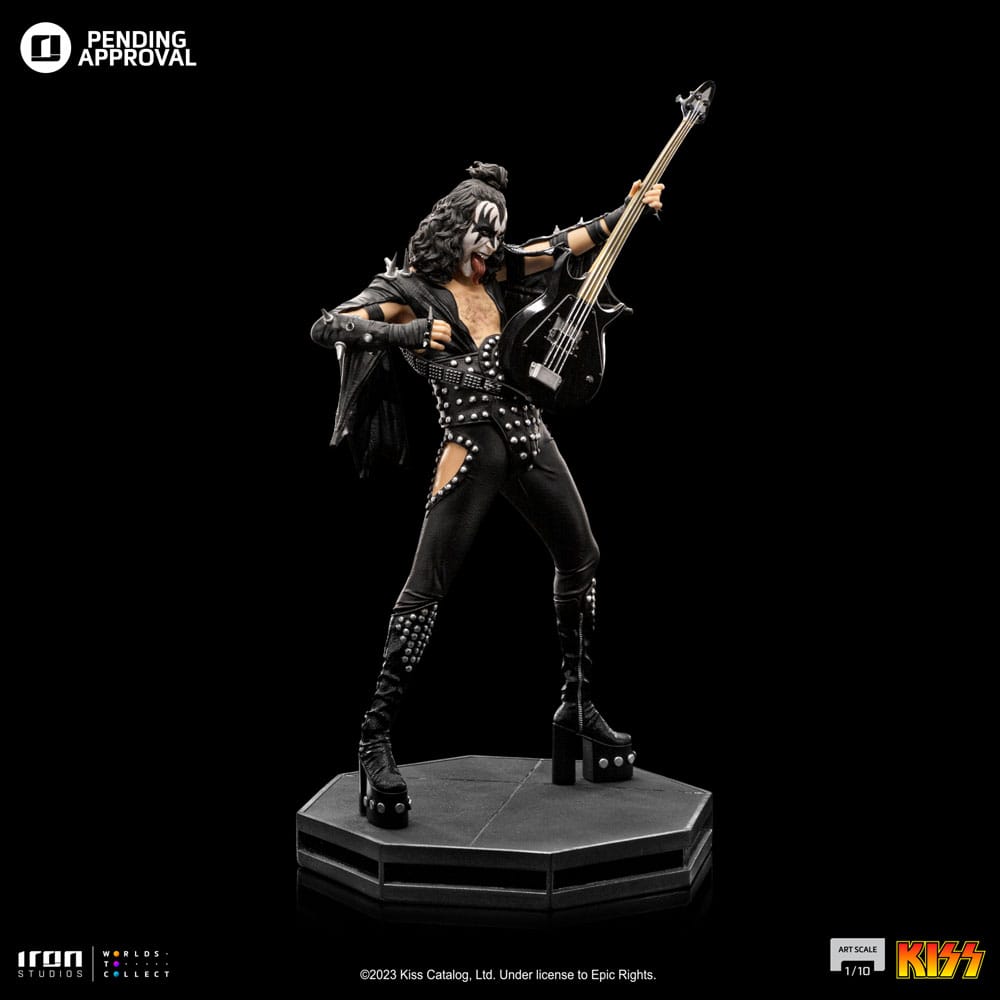 Kiss Art Scale Statue 1/10 Gene Simons Limited Edtition 26 cm - Image 2
