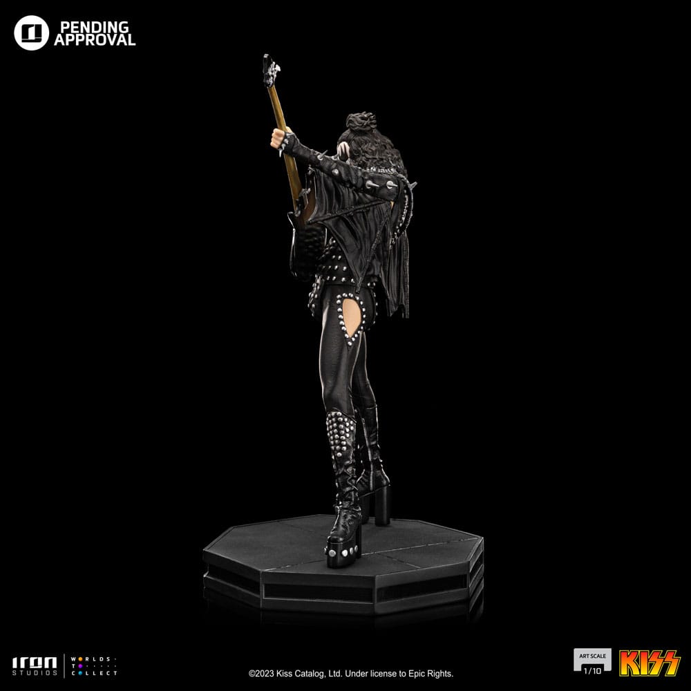 Kiss Art Scale Statue 1/10 Gene Simons Limited Edtition 26 cm - Image 4