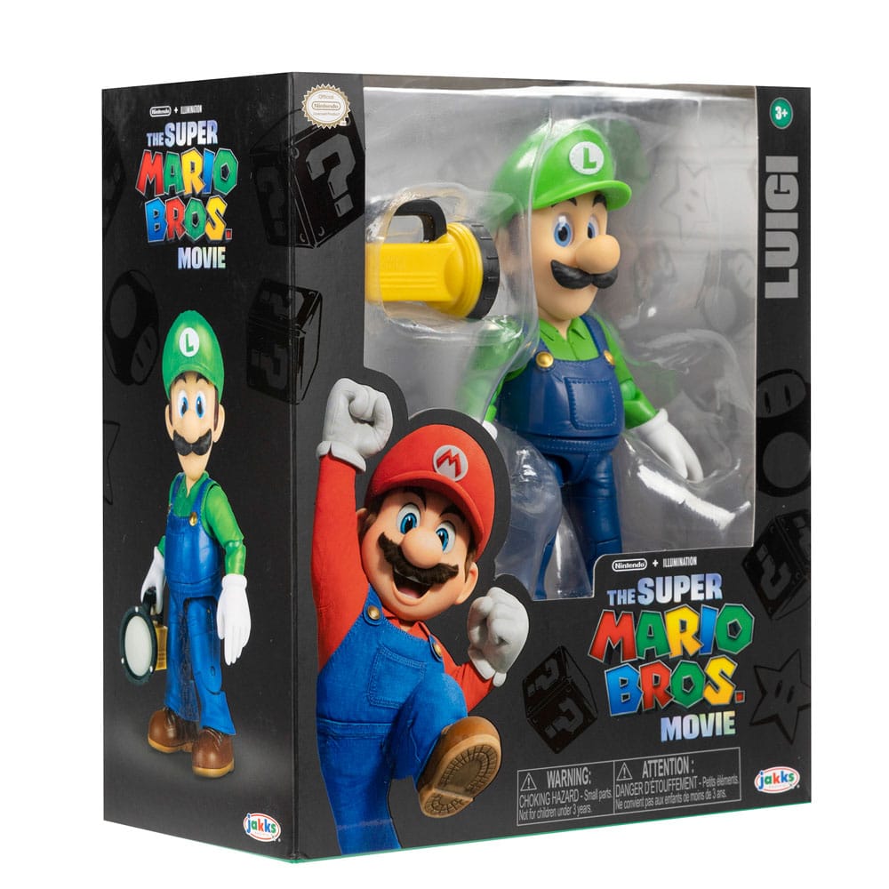 The Super Mario Bros. Movie Action Figure Luigi 13 cm - Image 3