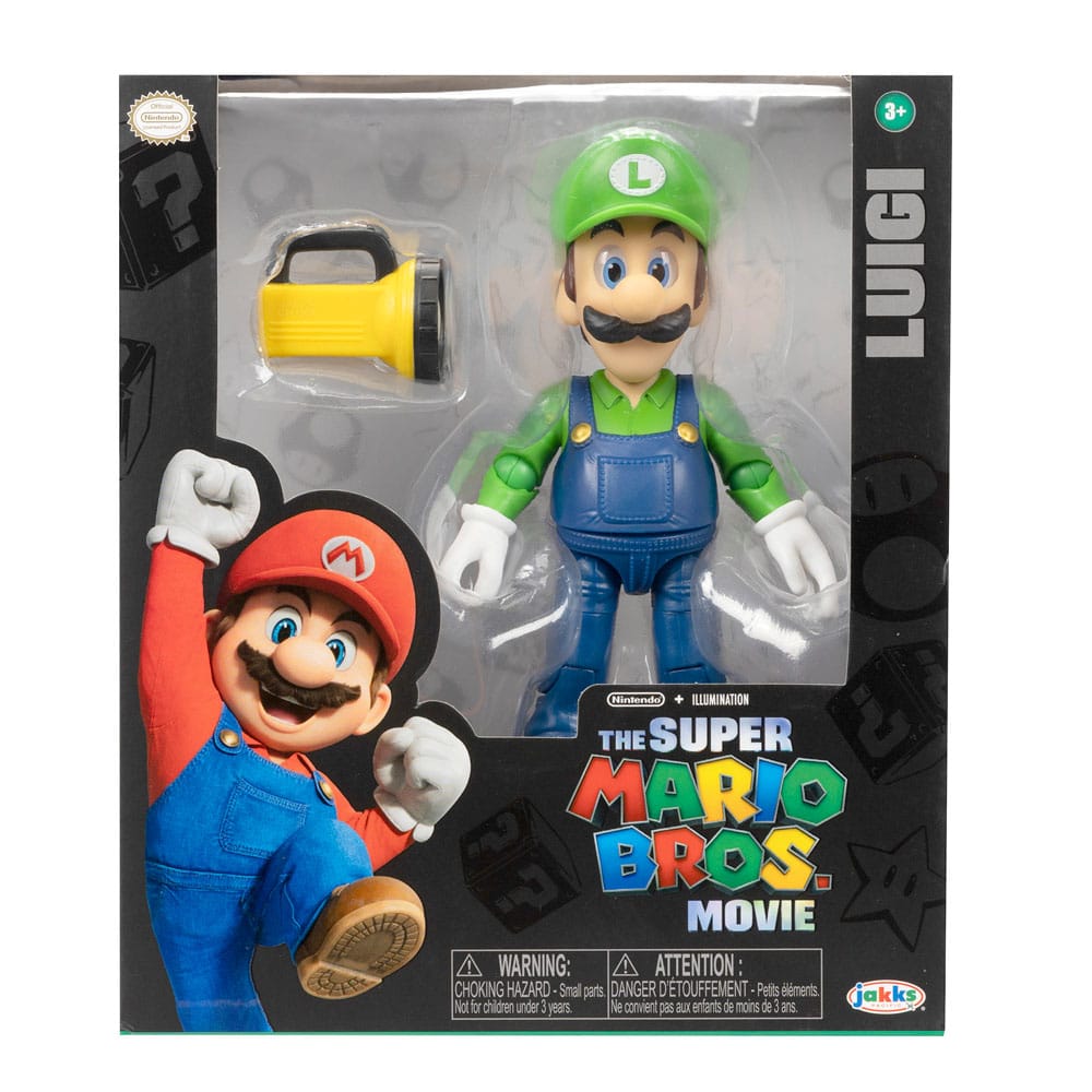 The Super Mario Bros. Movie Action Figure Luigi 13 cm - Image 4