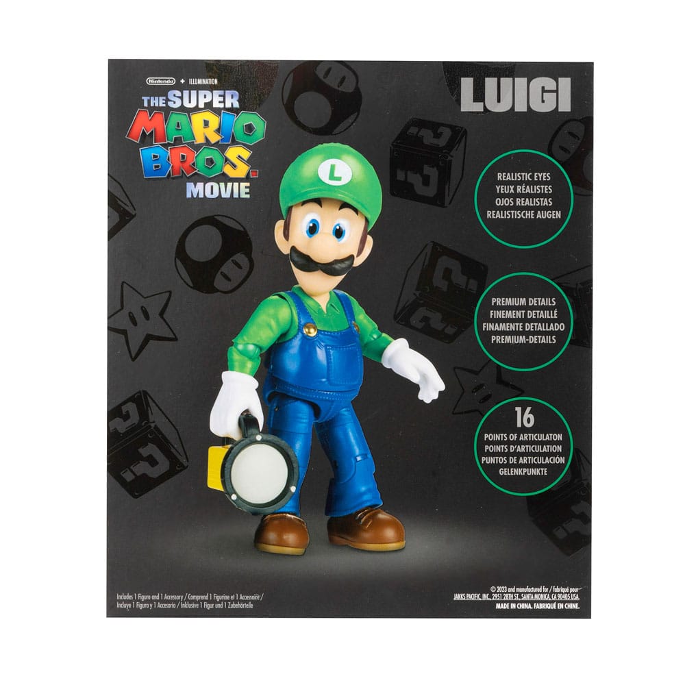 The Super Mario Bros. Movie Action Figure Luigi 13 cm - Image 9