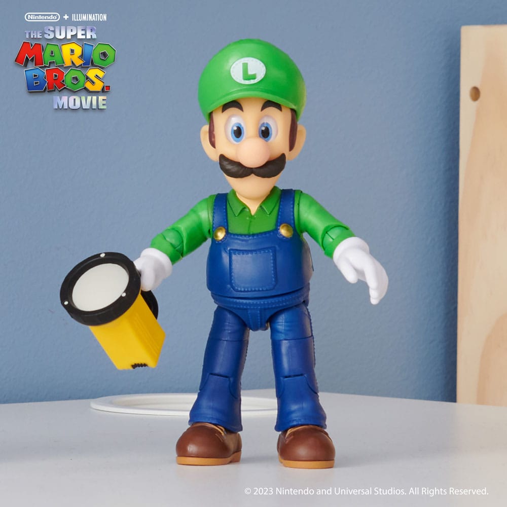 The Super Mario Bros. Movie Action Figure Luigi 13 cm - Image 10