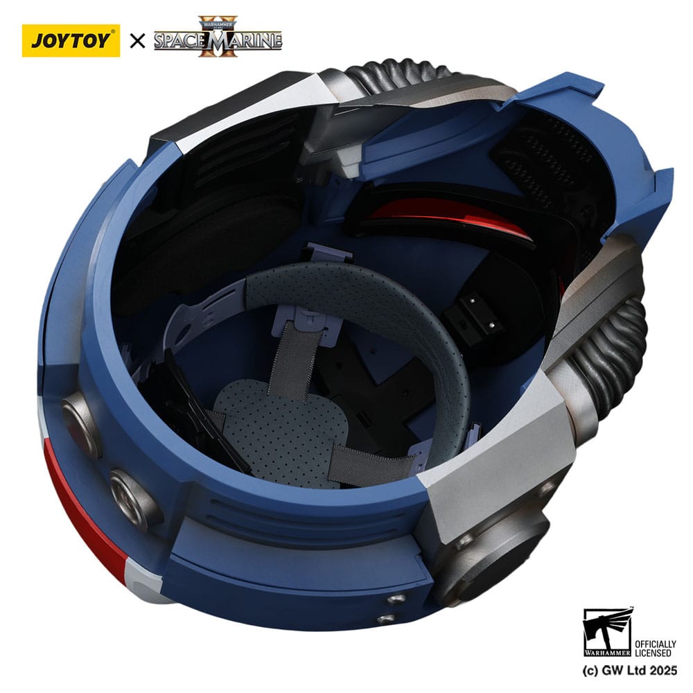 Warhammer 40,000: Space Marine 2 Replica Ultramarines Lieutenant Titus helmet 30 cm - Image 10