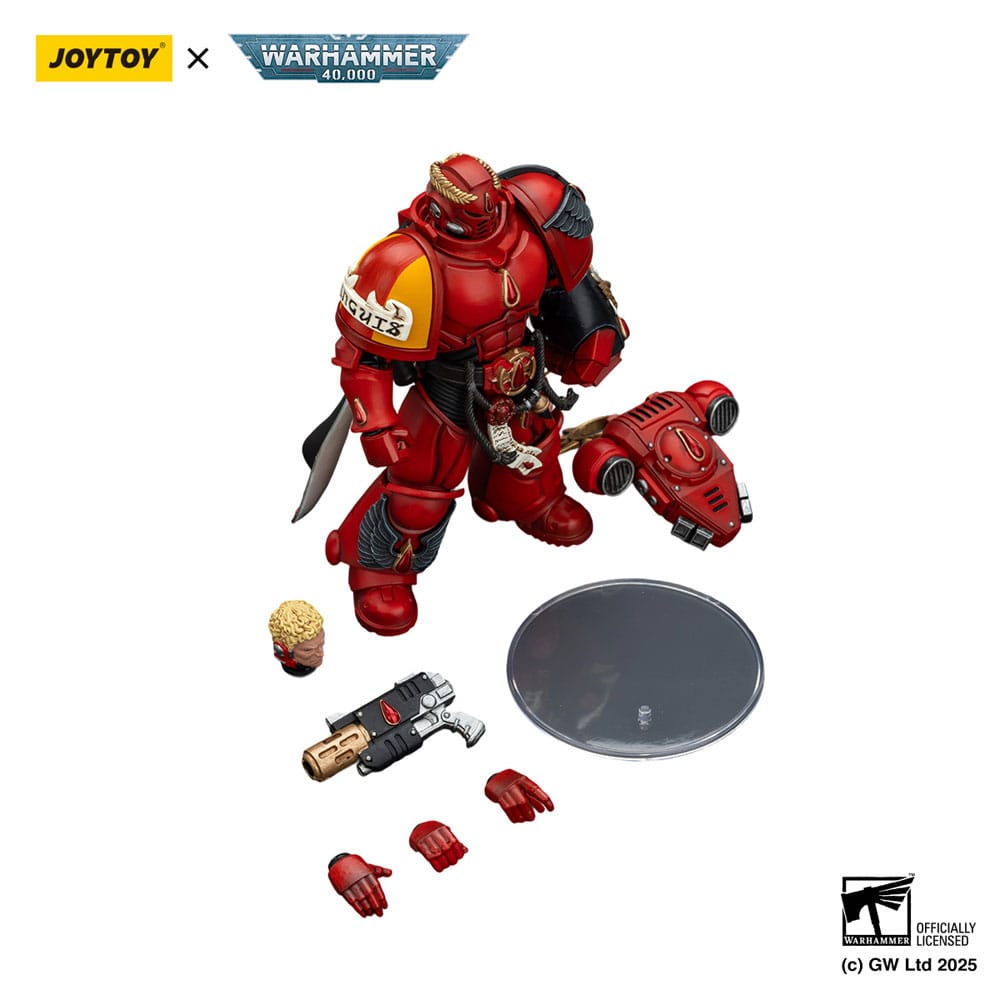 Warhammer 40,000: Combat Patrol Blood Angels Action Figure Captain with Inferno Pistol & Power Fist 20 cm - Image 12