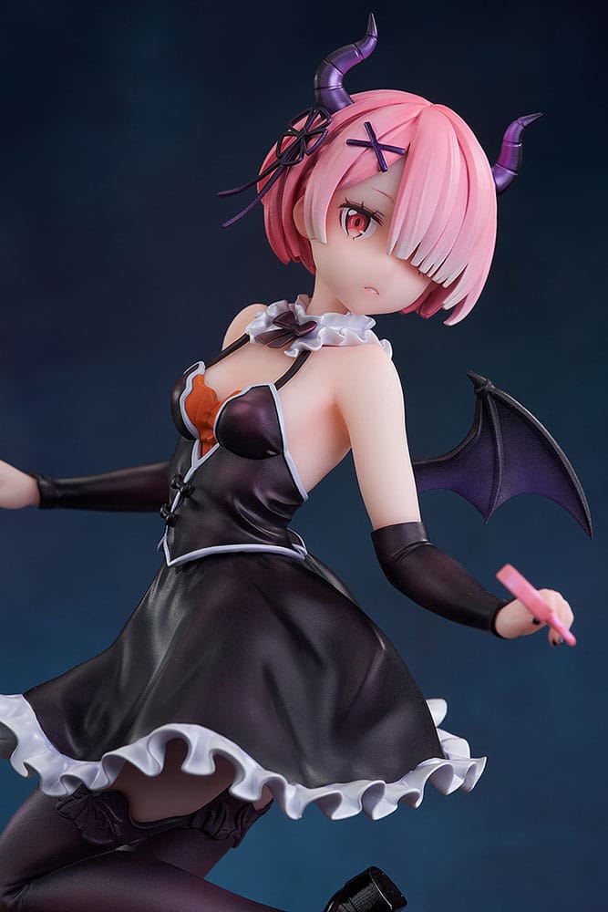 Re:ZERO -Starting Life in Another World- PVC Statue 1/7 Ram: Phantom Night Wizard Ver. 26 cm - Image 5