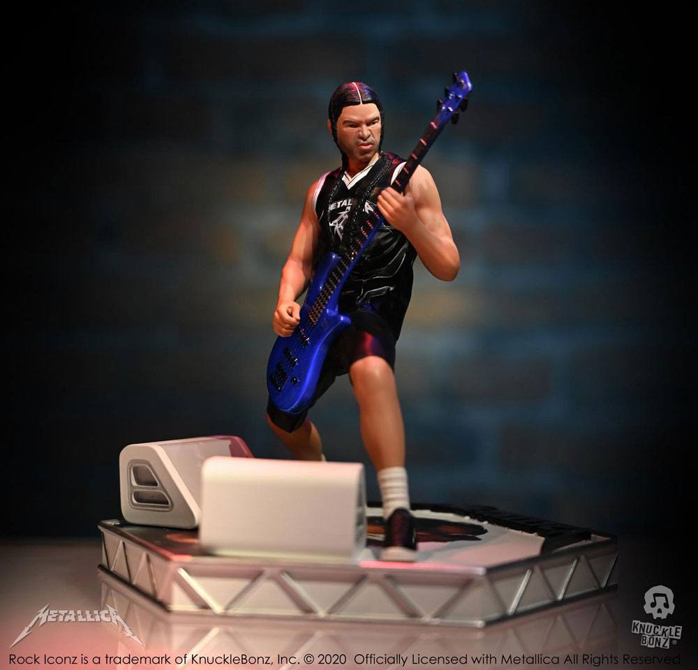 Metallica Rock Iconz Statue Robert Trujillo Limited Edition 22 cm - Image 6
