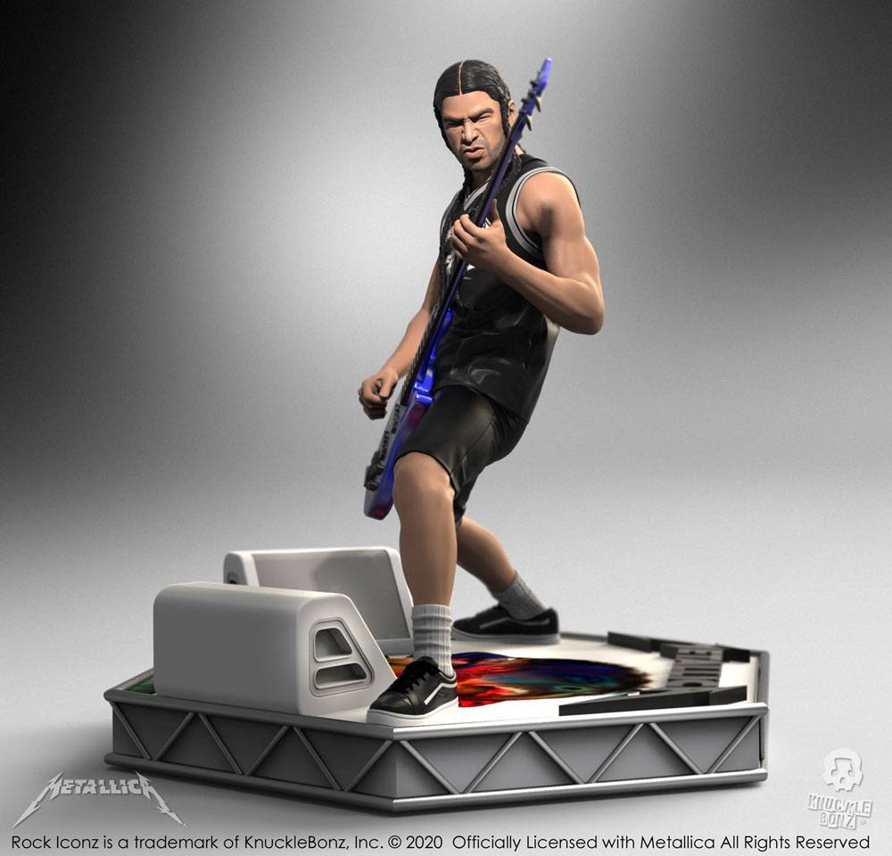 Metallica Rock Iconz Statue Robert Trujillo Limited Edition 22 cm - Image 7