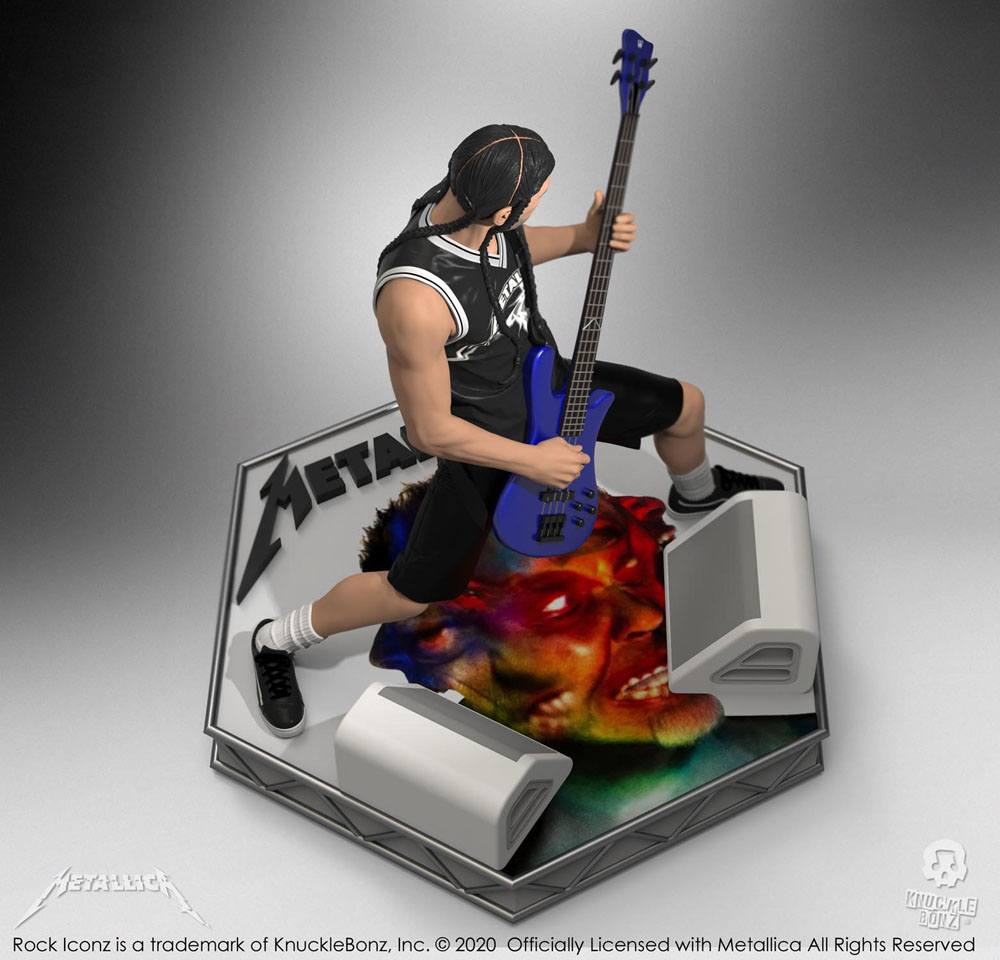 Metallica Rock Iconz Statue Robert Trujillo Limited Edition 22 cm - Image 10