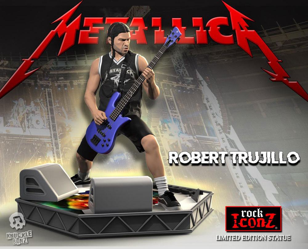 Metallica Rock Iconz Statue Robert Trujillo Limited Edition 22 cm - Image 11