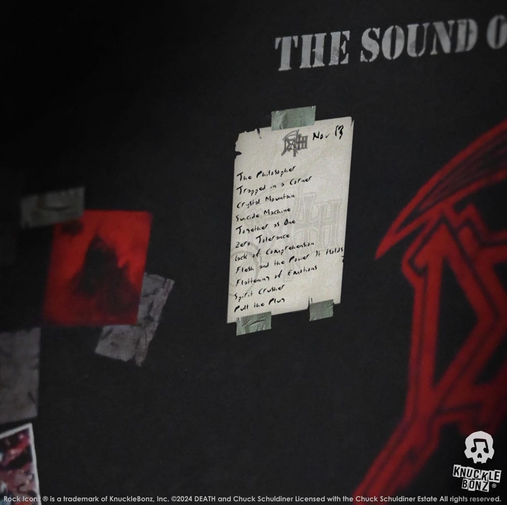 Death Rock Ikonz On Tour Road Case Statue + Stage Backdrop Set The Sound of Perseverance Tour 1998 - Image 11