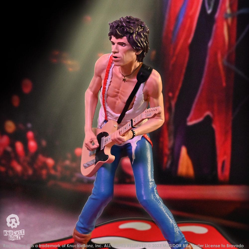 The Rolling Stones Rock Iconz Statue Keith Richards (Tattoo You Tour 1981) 22 cm - Image 4
