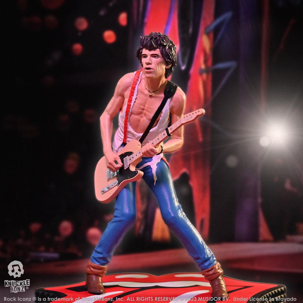The Rolling Stones Rock Iconz Statue Keith Richards (Tattoo You Tour 1981) 22 cm - Image 6