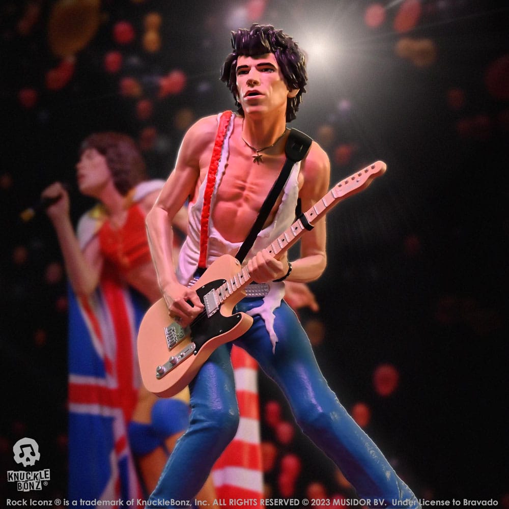 The Rolling Stones Rock Iconz Statue Keith Richards (Tattoo You Tour 1981) 22 cm - Image 7