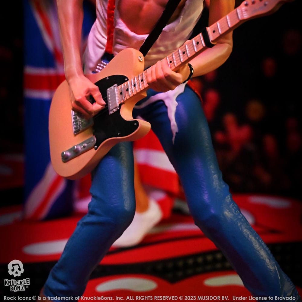 The Rolling Stones Rock Iconz Statue Keith Richards (Tattoo You Tour 1981) 22 cm - Image 8