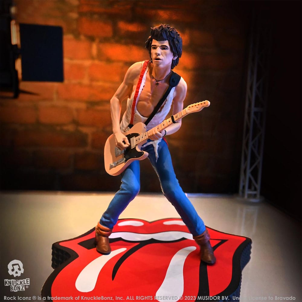 The Rolling Stones Rock Iconz Statue Keith Richards (Tattoo You Tour 1981) 22 cm - Image 12