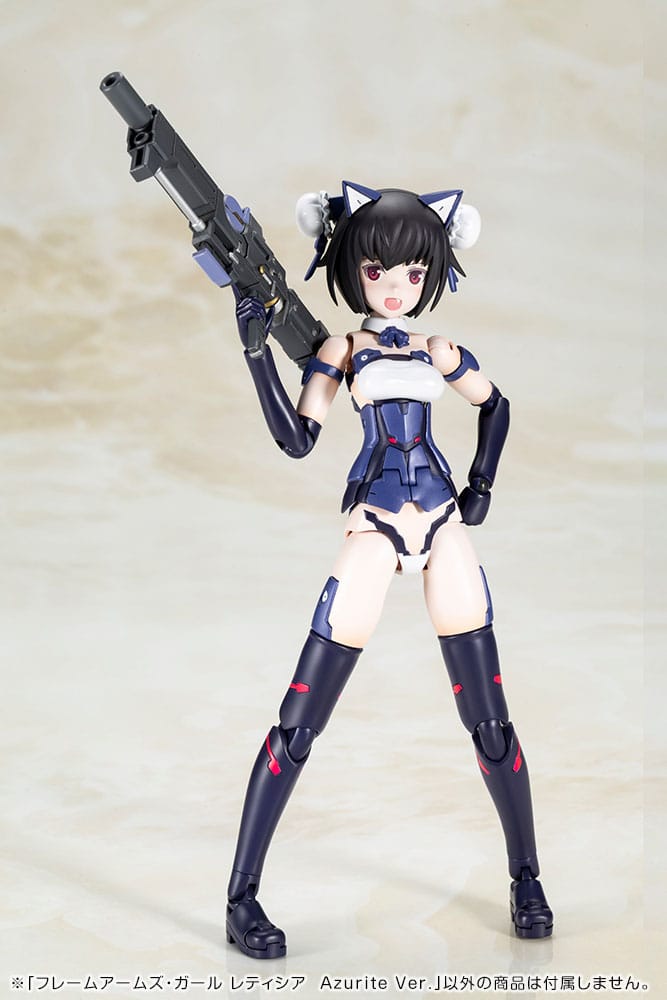 Frame Arms Girl PVC Plastic Modell Kit Laetitia Azurite Ver. 15 cm - Image 15