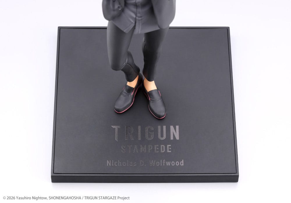 Trigun Stampede Oshi Works Statue 1/8 Nicholas D. Wolfwood 22 cm - Image 9