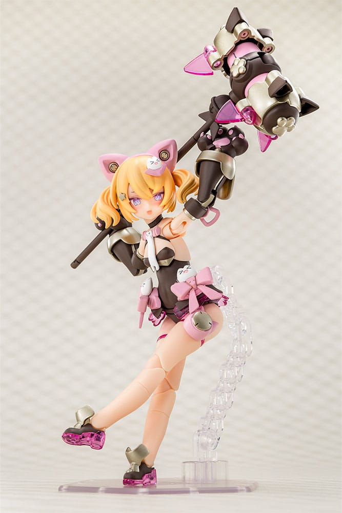 Megami Device Plastic Model Kit 1/1 Puni Mofu Kuro Mao 14 cm - Image 3