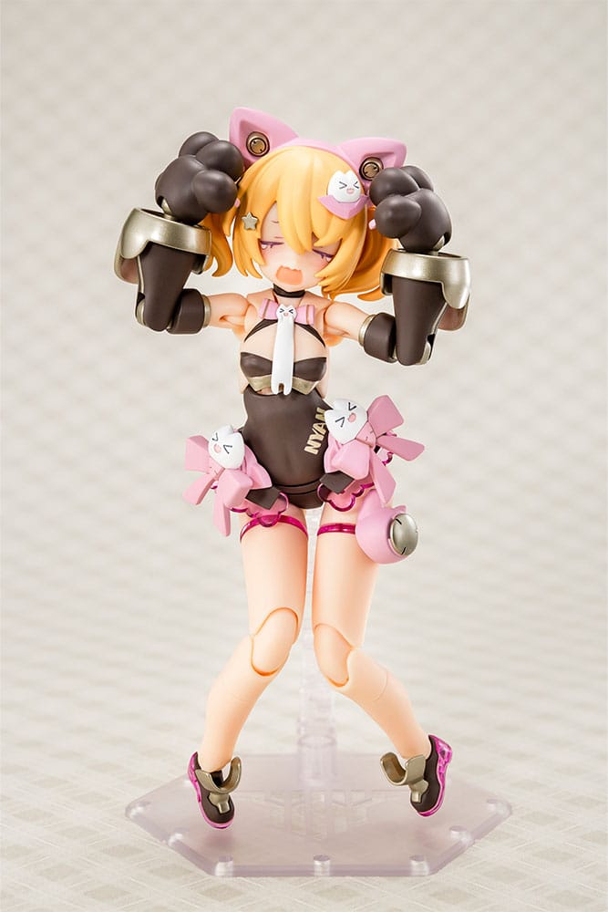 Megami Device Plastic Model Kit 1/1 Puni Mofu Kuro Mao 14 cm - Image 9