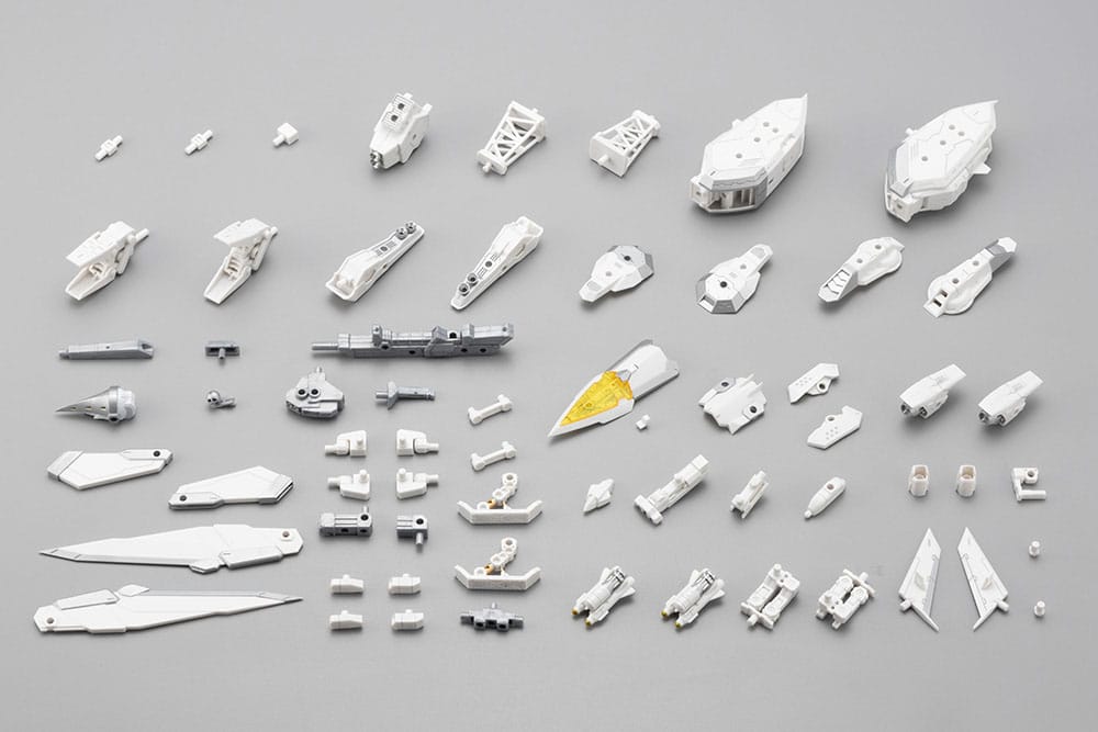 Kotobukiya M.S.G. Model Kit Accessory Set Heavy Weapon Unit 64 Weiss Vogel - Image 2