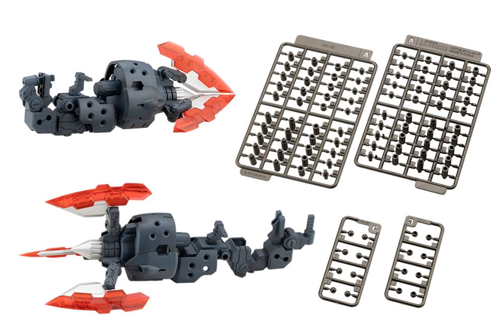 Kotobukiya M.S.G. Model Kit Accessory Set Heavy Weapon Unit 65 Dual Spiral Crusher Set - Image 19