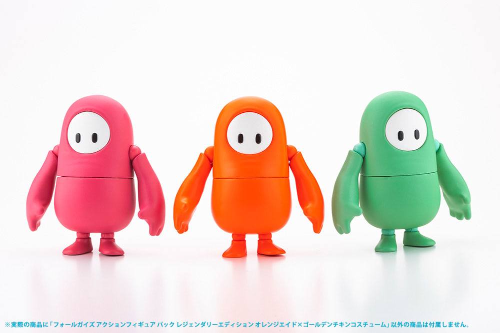 Fall Guys: Ultimate Knockout Action Figure 1/20 Legendary Edition Orangeade / Golden Chicken Costume 8 cm - Image 11