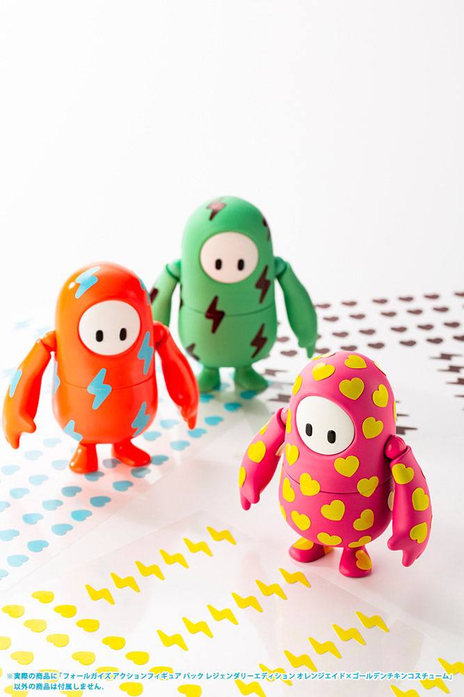 Fall Guys: Ultimate Knockout Action Figure 1/20 Legendary Edition Orangeade / Golden Chicken Costume 8 cm - Image 13